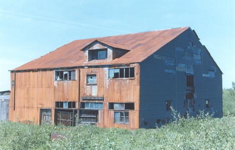 This is what now (2006) remains of the transmitter building at Marconi Towers